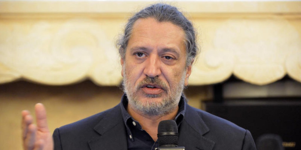 24/10/2013 Roma. Conferenza stampa di Stamina Foundation per presentare i risultati ottenuti sui pazienti in cura con il metodo Stamina presso gli Spedali Civili di Brescia. Davide Vannoni, presidente di Stamina Foundation